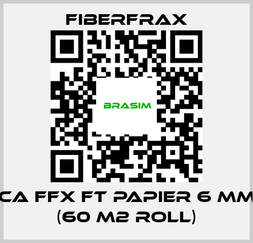 Fiberfrax-CA FFX FT PAPIER 6 MM (60 m2 roll) price