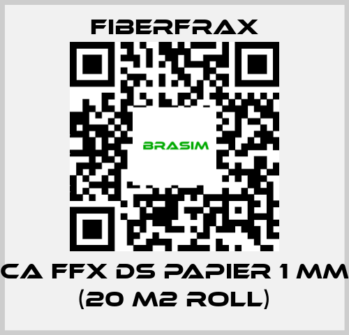 Fiberfrax-CA FFX DS PAPIER 1 MM (20 m2 roll) price