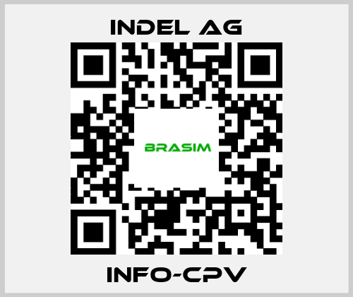 INDEL AG-INFO-CPV price