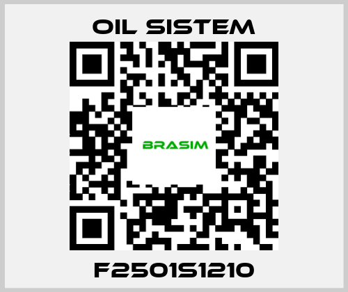 Oil Sistem-F2501S1210 price