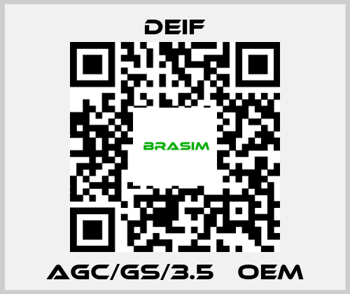 Deif-AGC/GS/3.5   oem price