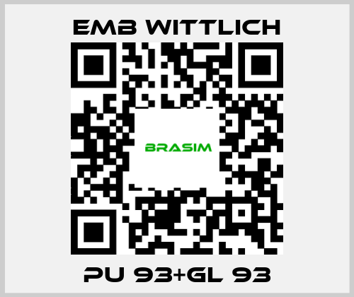 EMB Wittlich-PU 93+GL 93 price