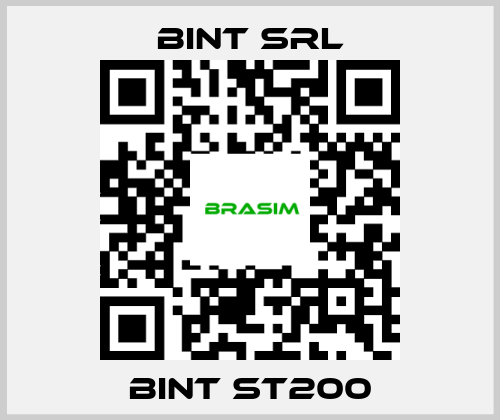 BINT SRL-BINT ST200 price