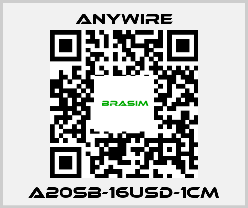 Anywire-A20SB-16USD-1CM price