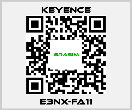 Keyence-E3NX-FA11 price