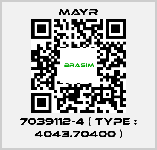 Mayr-7039112-4 ( Type : 4043.70400 ) price