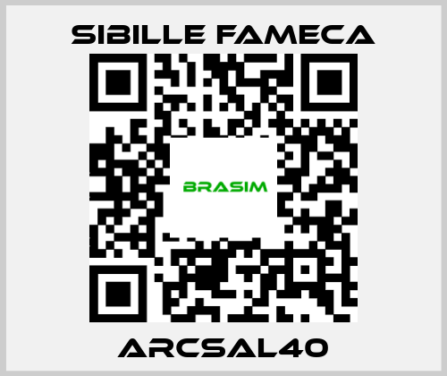 Sibille Fameca-ARCSAL40 price