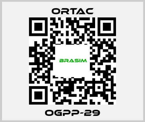 Ortac-OGPP-29 price