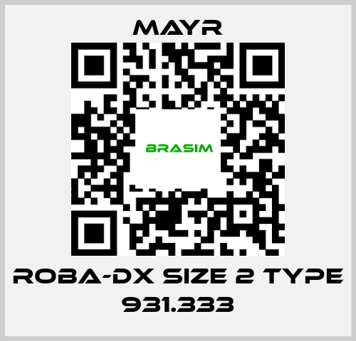 Mayr-Roba-DX Size 2 Type 931.333 price