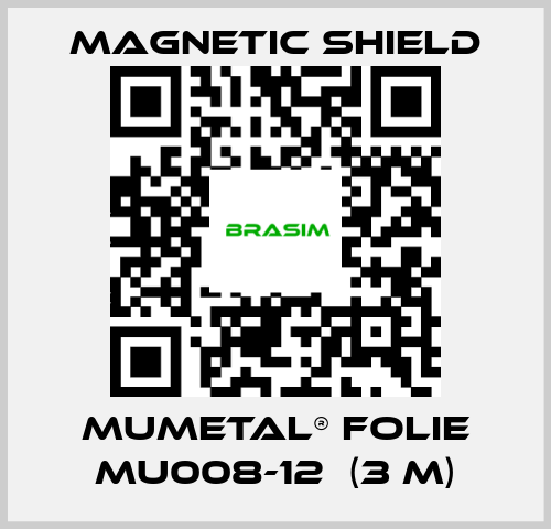 Magnetic Shield-MuMETAL® Folie MU008-12  (3 m) price