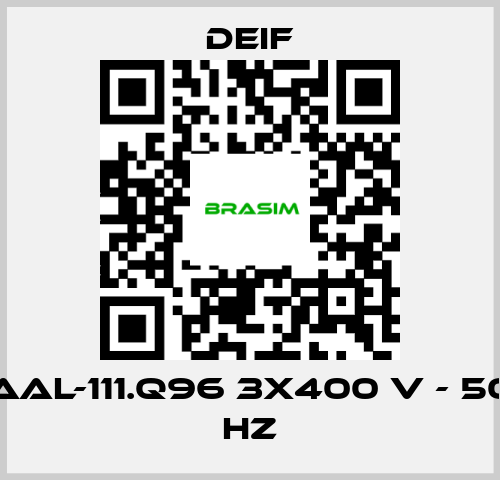 Deif-AAL-111.Q96 3x400 V - 50 Hz price