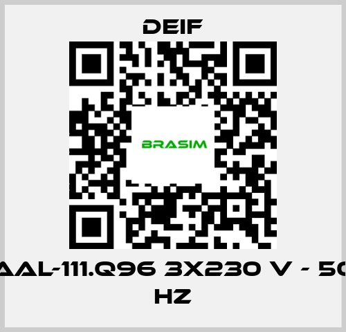 Deif-AAL-111.Q96 3x230 V - 50 Hz price