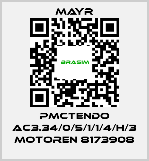 Mayr-PMCTENDO AC3.34/0/5/1/1/4/H/3 MOTOREN 8173908 price