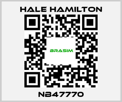 HALE HAMILTON-NB47770 price