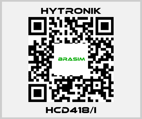 HYTRONIK-HCD418/I price