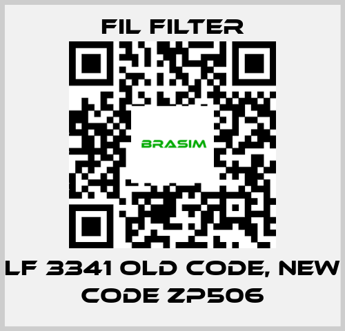 Fil Filter-LF 3341 old code, new code ZP506 price