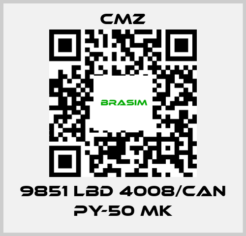 CMZ-9851 LBD 4008/CAN PY-50 MK price