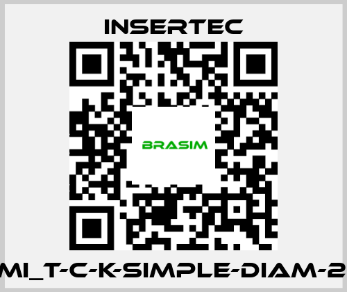 Insertec-UMI_T-C-K-SIMPLE-DIAM-2.5 price