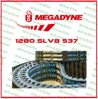 Megadyne-1280 SLV8 537  (63PLUS81280W) price