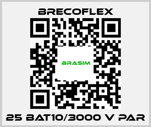 Brecoflex-25 BAT10/3000 V PAR price