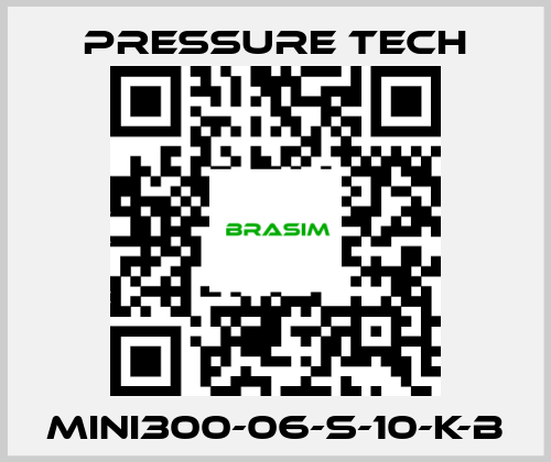 Pressure Tech-MINI300-06-S-10-K-B price