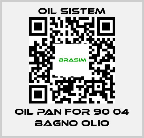 Oil Sistem-Oil pan for 90 04 BAGNO OLIO price