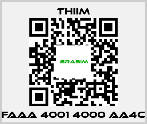 Thiim-FAAA 4001 4000 AA4C price