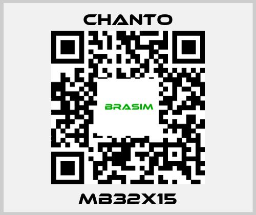 CHANTO-MB32x15 price