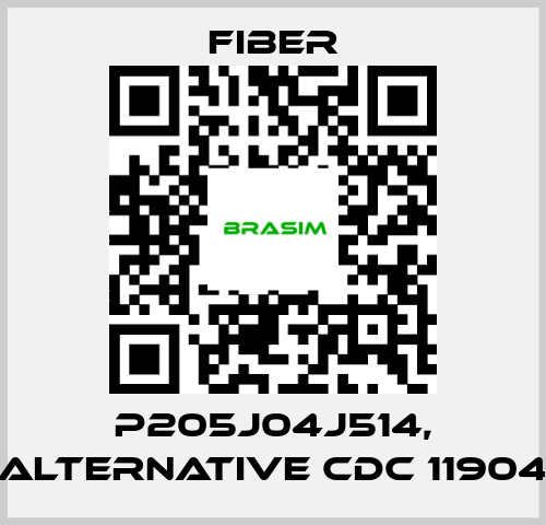 Fiber-P205J04J514, alternative CDC 11904 price