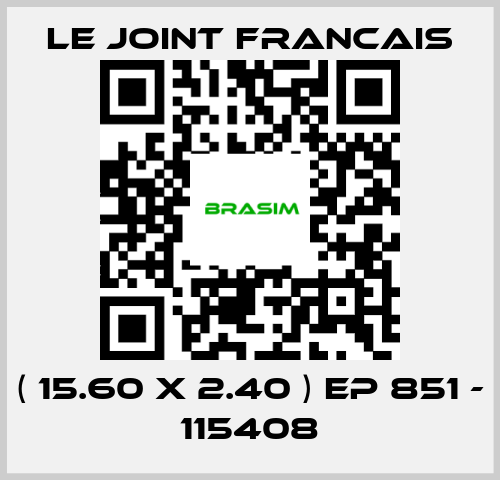 LE JOINT FRANCAIS-( 15.60 X 2.40 ) EP 851 - 115408 price