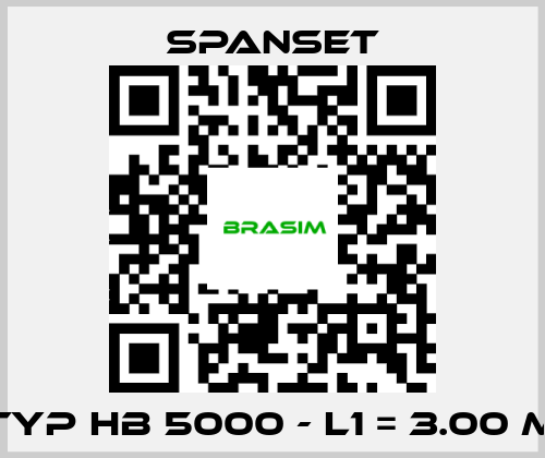 SpanSet-Typ HB 5000 - L1 = 3.00 m price