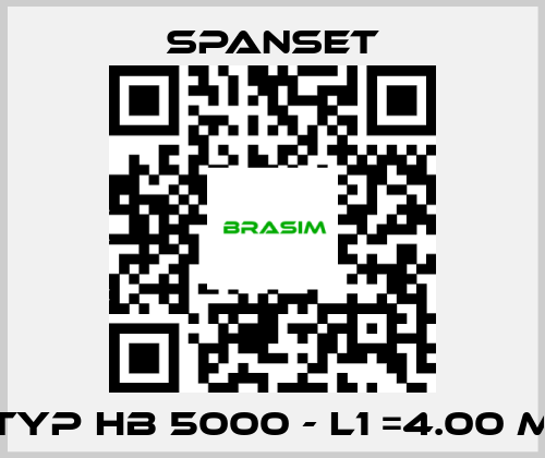 SpanSet-Typ HB 5000 - L1 =4.00 m price