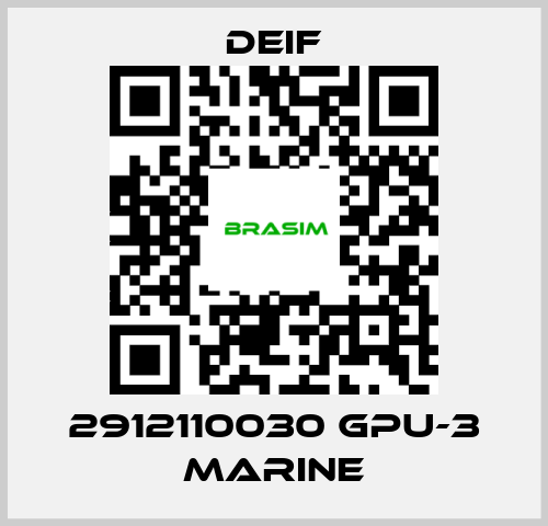 Deif-2912110030 GPU-3 Marine price