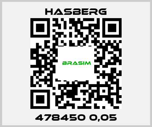 Hasberg-478450 0,05 price