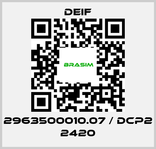 Deif-2963500010.07 / DCP2 2420 price