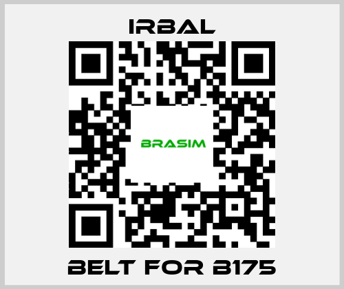 irbal-belt for B175 price