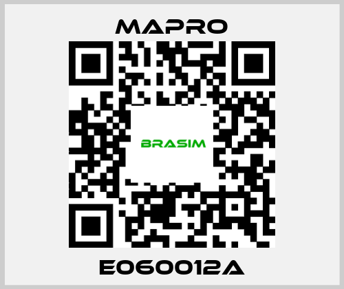 Mapro-E060012A price