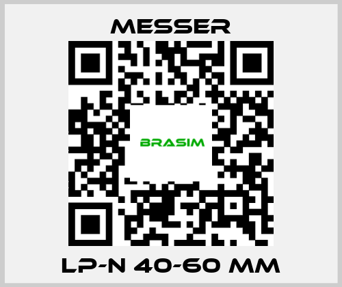 Messer-LP-N 40-60 mm price