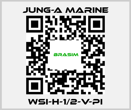 JUNG-A MARINE-WSI-H-1/2-V-PI price