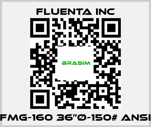 Fluenta Inc-FMG-160 36”Ø-150# ANSI price