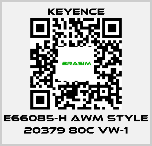 Keyence-E66085-H AWM Style 20379 80C VW-1 price