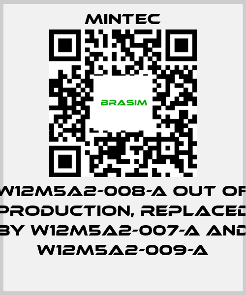 MINTEC-W12M5A2-008-A out of production, replaced by W12M5A2-007-A and W12M5A2-009-A price