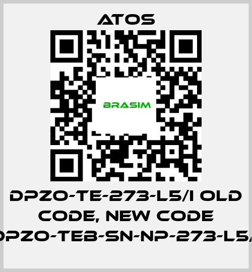 Atos-DPZO-TE-273-L5/I old code, new code DPZO-TEB-SN-NP-273-L5/I price