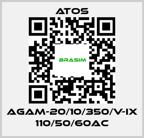 Atos-AGAM-20/10/350/V-IX 110/50/60AC price