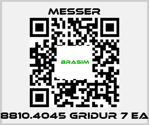 Messer-8810.4045 GRIDUR 7 EA price