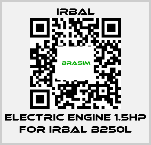 irbal-Electric engine 1.5hp for Irbal B250L price