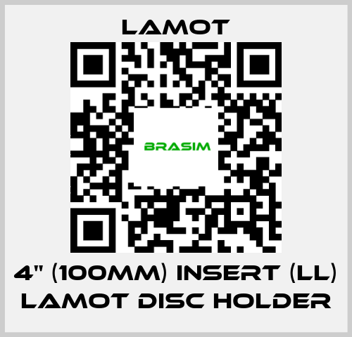 Lamot-4" (100mm) Insert (LL) LaMOT Disc Holder price