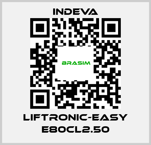 INDEVA-LIFTRONIC-EASY E80CL2.50 price