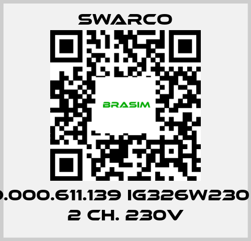 SWARCO-D.000.611.139 IG326W230 - 2 Ch. 230V price