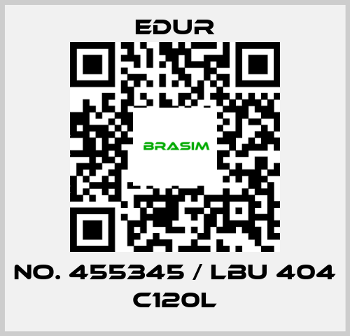 Edur-No. 455345 / LBU 404 C120L price